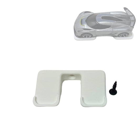 Wall Display Mounts Compatible with Hot Wheels Racecars | Display & Easily Access Toy Racecars | Made in USA
