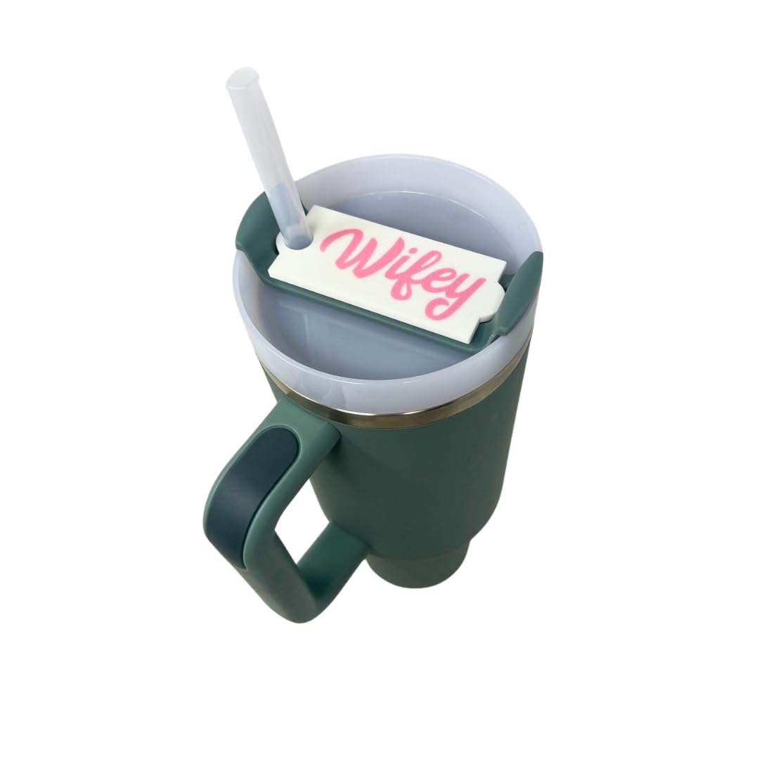 BAGLETS - Slim Topper Charms Compatible with Stanley Cups 40 & 30 oz. | Customize Tumblers with Cute Charms | Easily Removable & Interchangeable | Made in USA