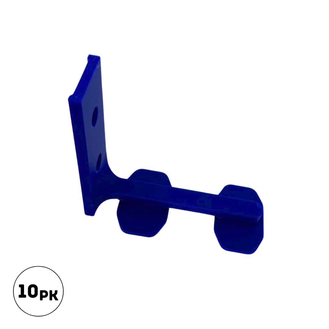 Racetrack Wall Connectors Compatible with Hot Wheels Tracks | Screw in or Adhesive Version | Create Epic RaceTracks | Made in USA