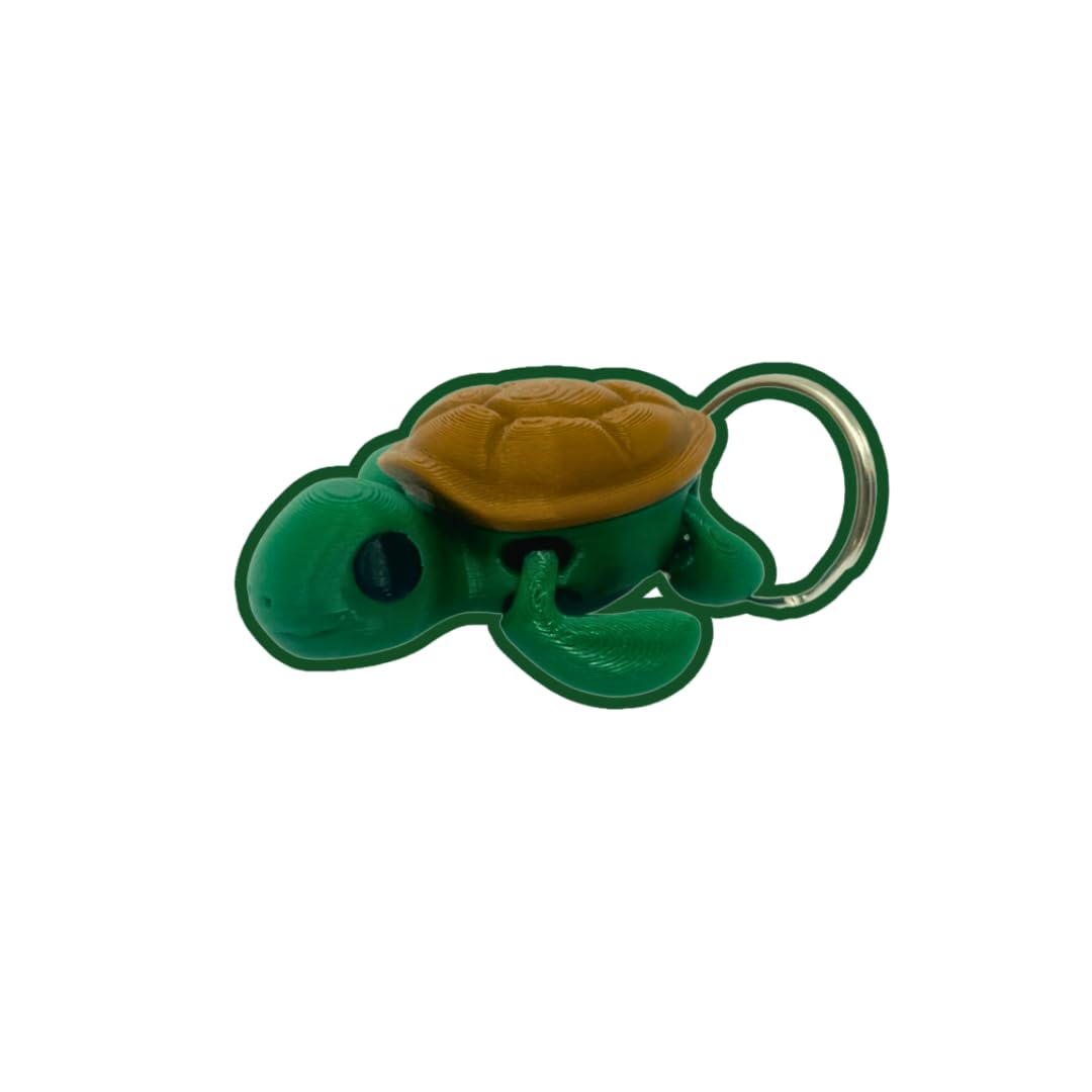 Articulated Animal Keychain Fidget Toy | Fun & Unique Key Chain Fidget Toy Figurines| Made in USA