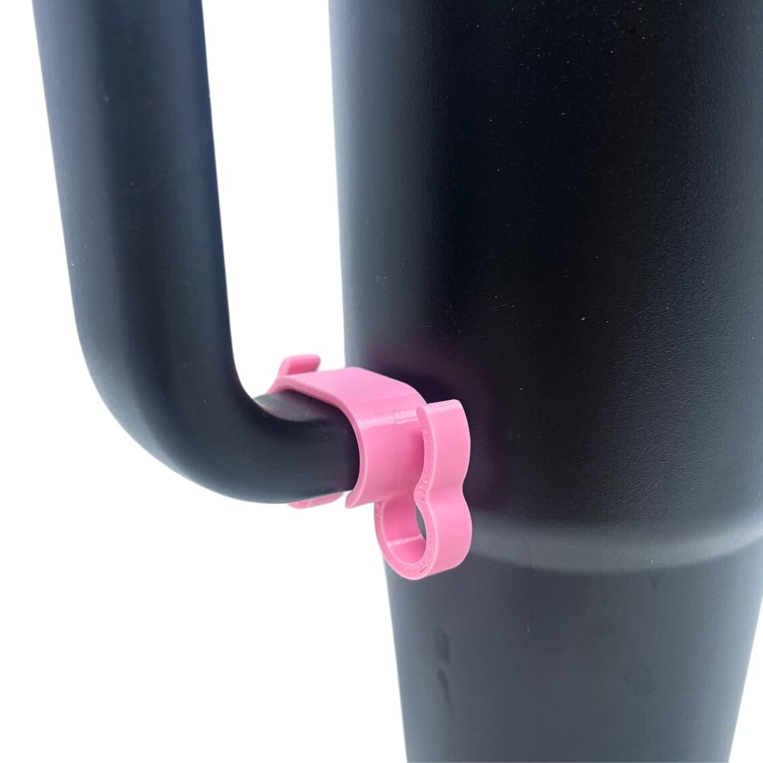 Handle Clip Compatible with Stanley Mugs | Innovative Pop-on Handle Clip for Stanleys | Keep Keys or Other Items Handy | Made in USA