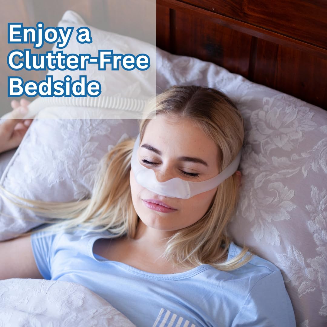 Hose Hanger for CPAP Mask Hook & Tubing | Anti-Slip CPAP Hose Organizer Plus Screw or Adhesive Feature for Better Stability | Prevents Hose Tangle for Better Sleep | Made in USA