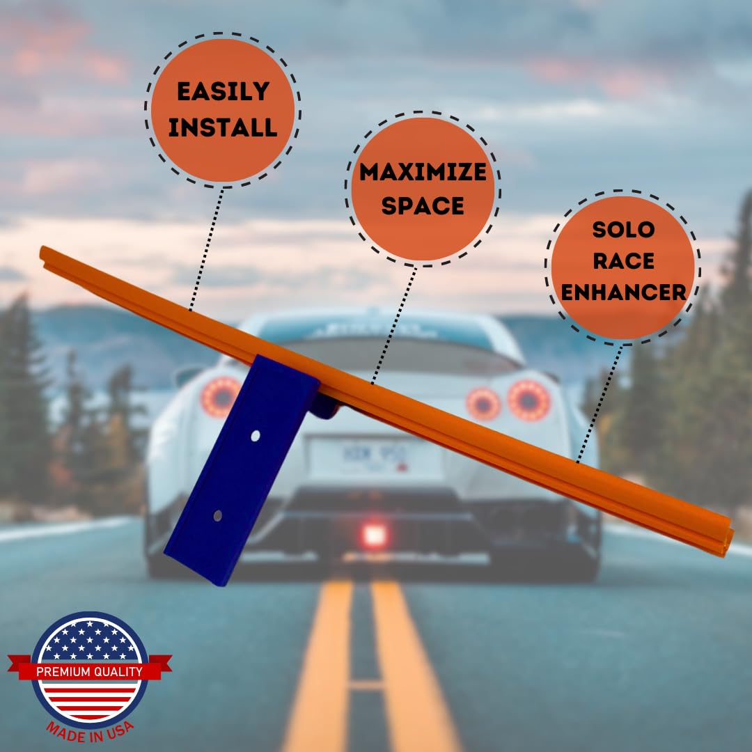 Racetrack Wall Connectors Compatible with Hot Wheels Tracks | Screw in or Adhesive Version | Create Epic RaceTracks | Made in USA