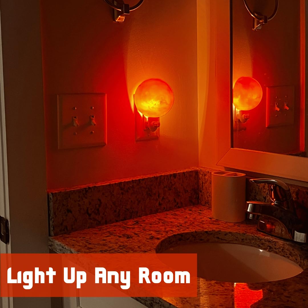 Chatelet Planet Night Light | Translucent Night Light with Accurate Planet Geography | 4" Lithophane Planet Night Lights Perfect for Bedrooms | Made in USA