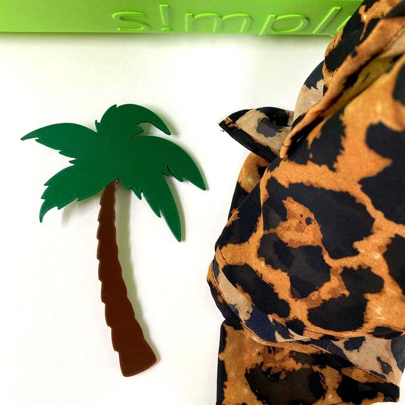 BOGLETS - Simply Southern BEACH Charm Accessories - Decorative Charms Palm Tree Palm Tree