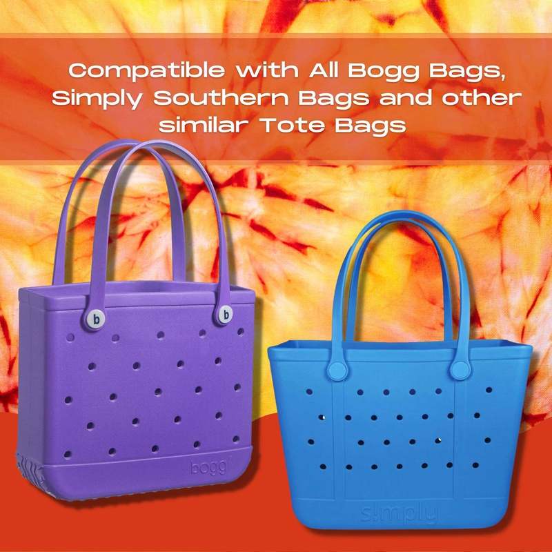 BOGLETS - Horseshoe Charm Compatible with Bogg Bags, Simply Southern Bags, and Other Similar Beach Tote Bags