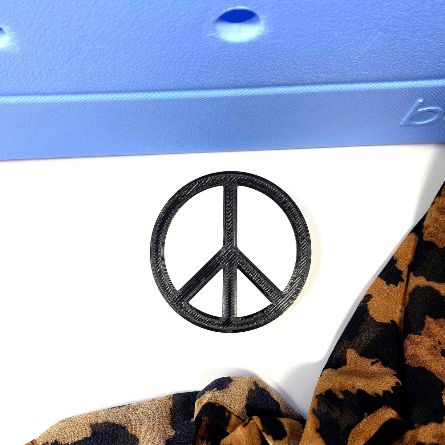 BOGLETS - Peace Sign Charm Compatible with Bogg Bags, Simply Southern and Other Similar Tote Bags.