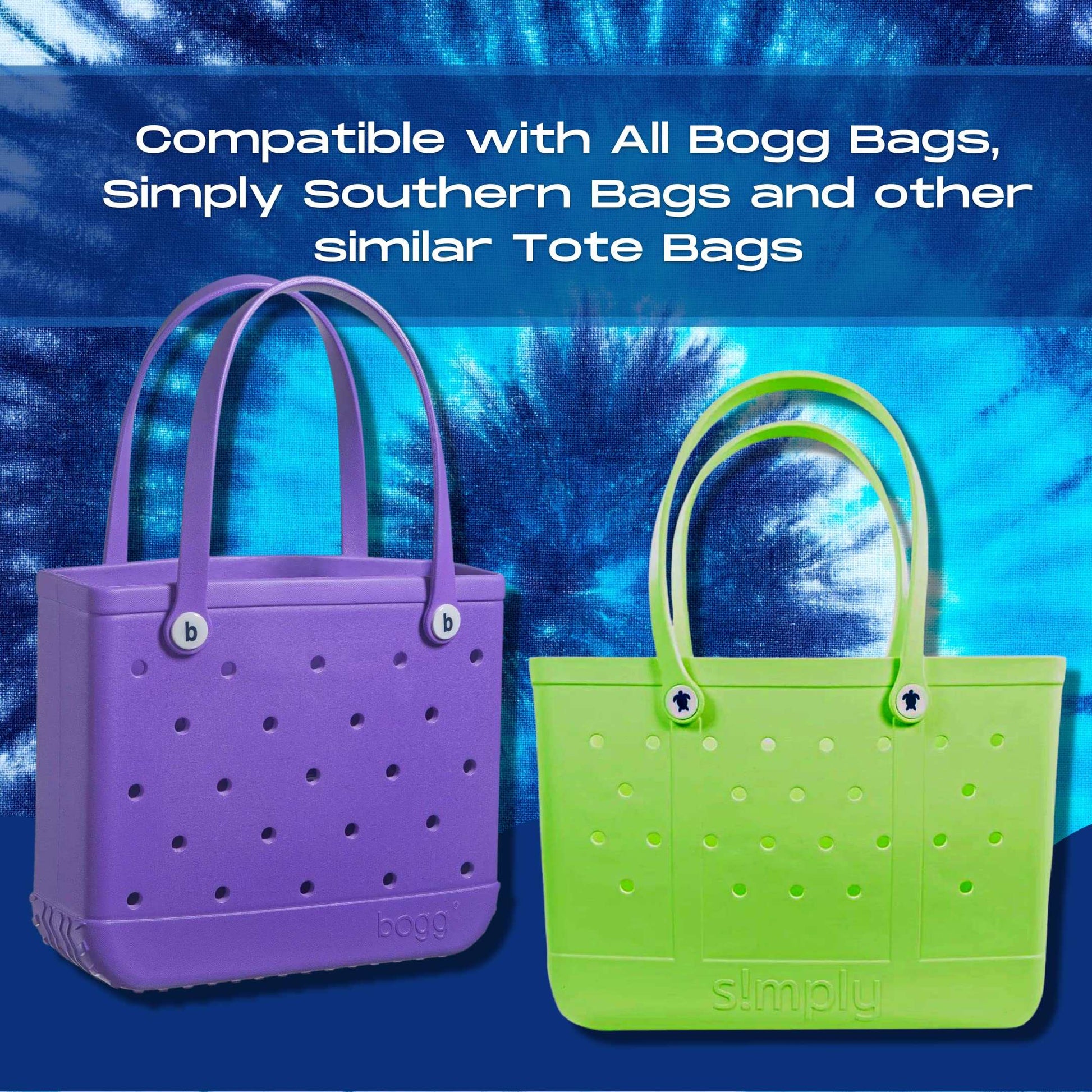 FRESHe BAGLETS - Can Drink & Water Bottle Holder Charm Accessory Compatible with Bogg Bags - Keep Bottles or Drink Cans Handy with your Tote Bag - Fits Inside or Outside of the Bag – Made in USA