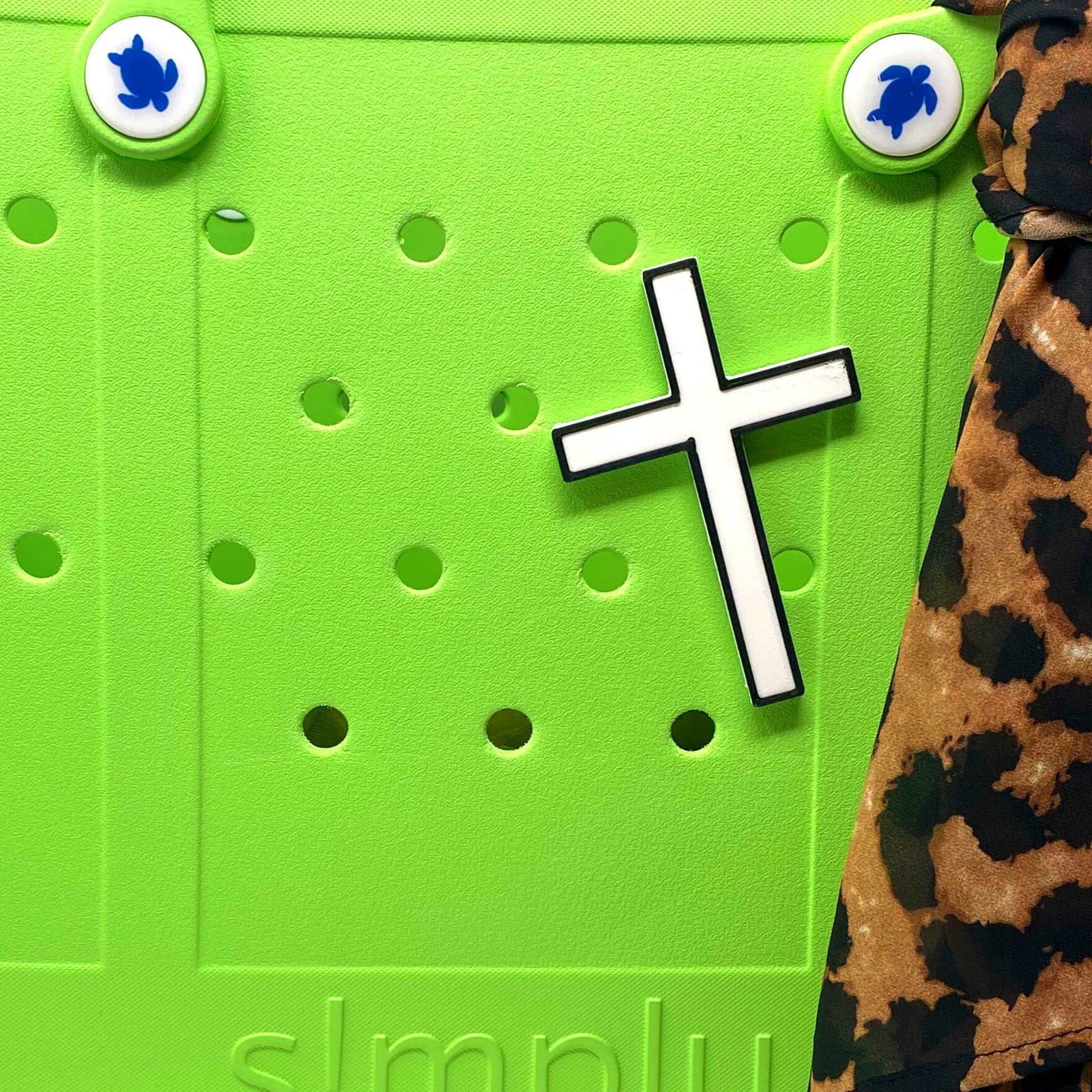 BOGLETS - Symbols and Shapes Charms - Decorative Charms Compatible with Bogg Bags, Simply Southern & Other Tote Bags.