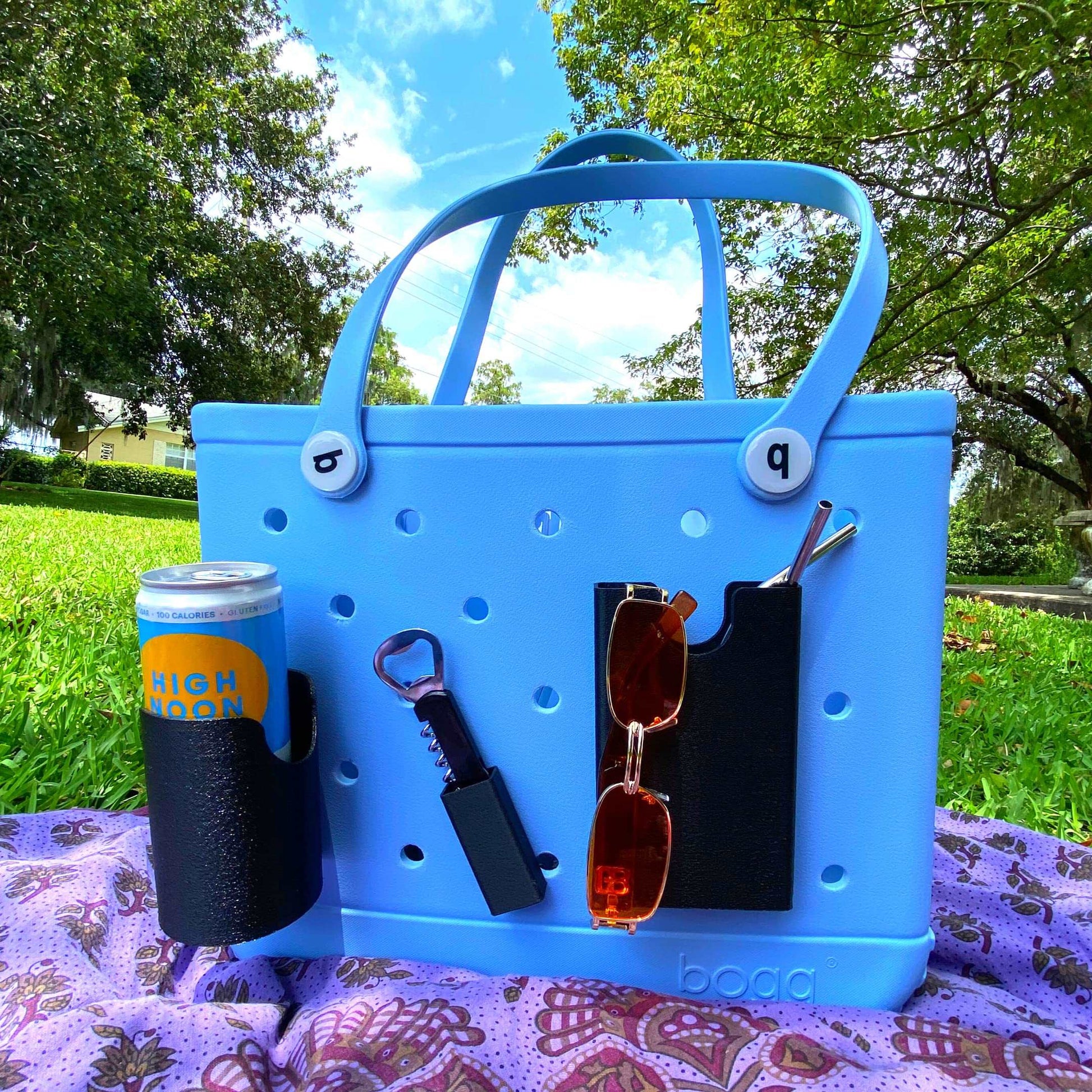 BOGLETS - Wine & Bottle Opener Charm Accessory Compatible with Bogg Bags - Keep a Wine Opener Handy with your Tote Bag