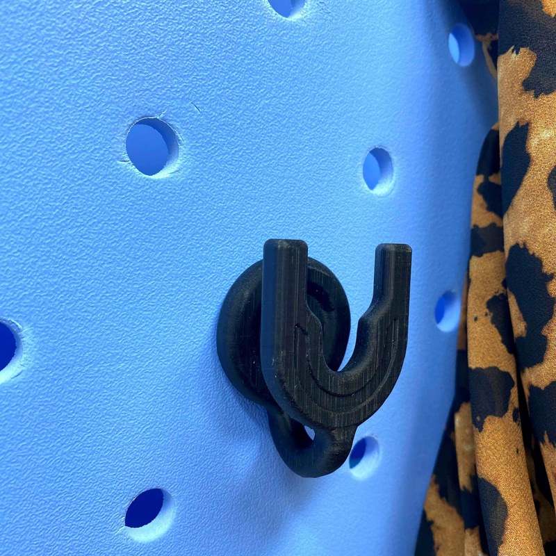 BOGLETS - Phone Holder Tote Charm For Collapsible Socket Mounts Compatible with Bogg Bags, Simply Southern Bags, or Other Similar Beach Tote Bags