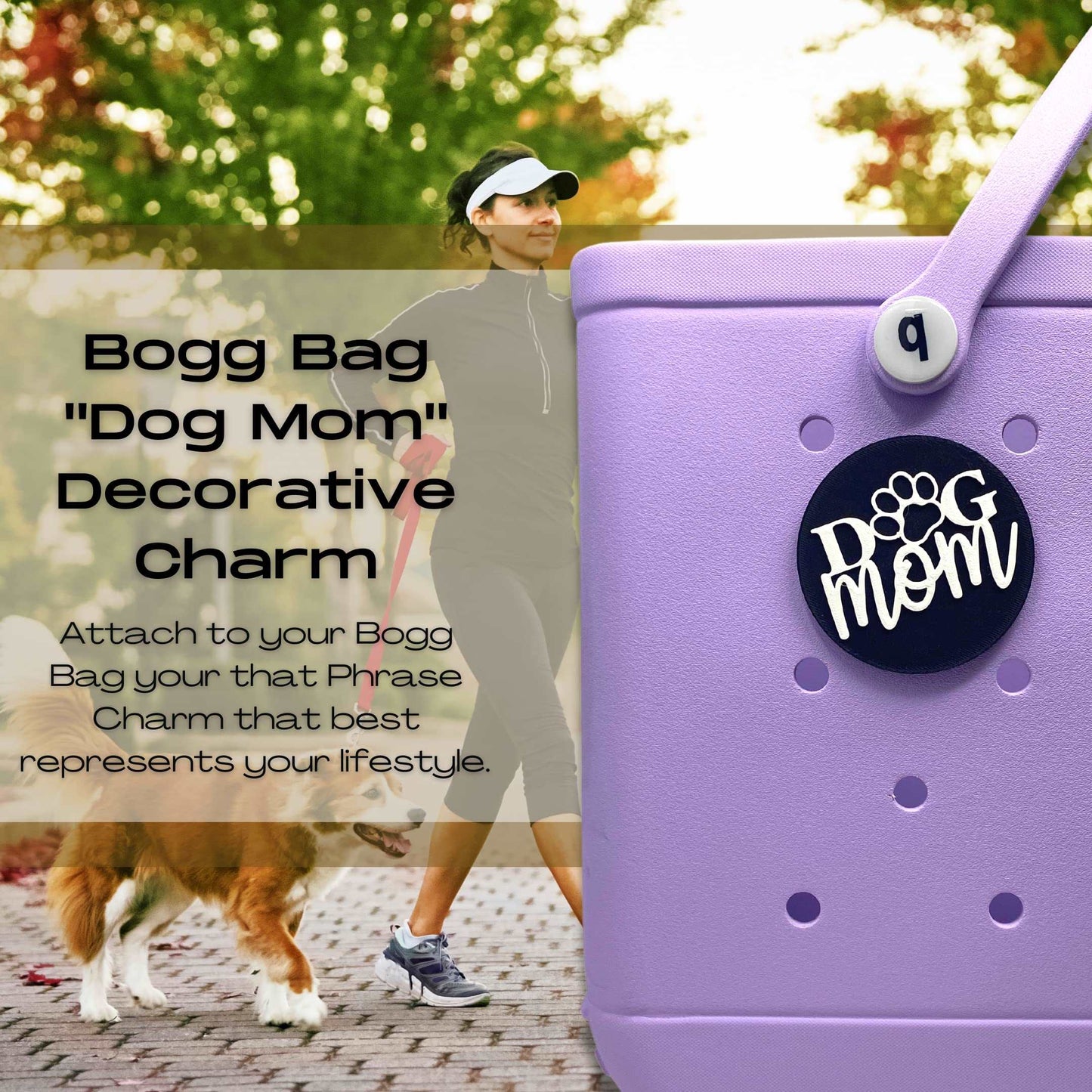 BOGLETS - Mom Charms Compatible with Bogg Bags - Decorative Charm Accessories for Customizing Your Bogg Bag or Other Tote Bags