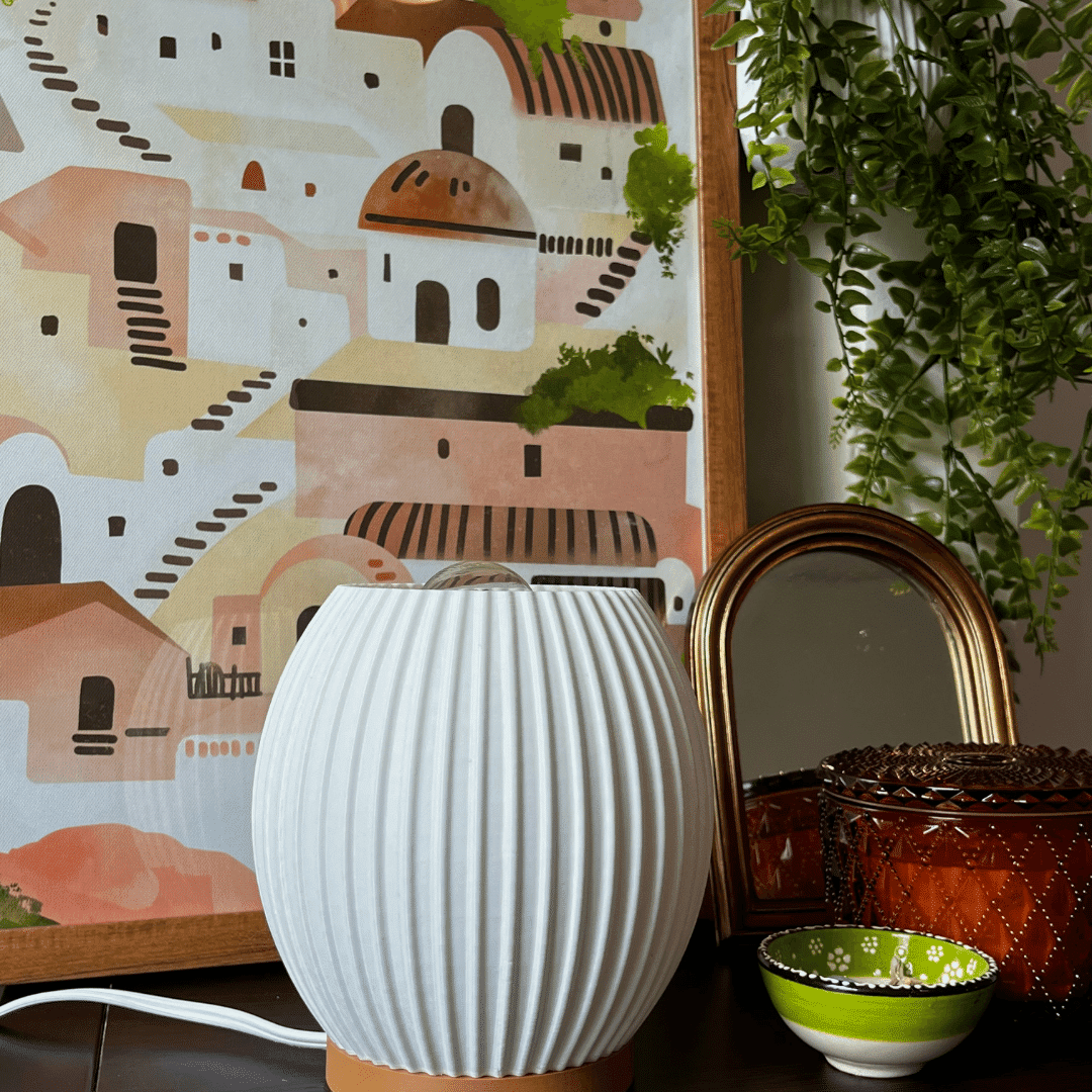 The Blip Lamp | Premium Collection Lamp | 8" x 4" Color Changing Ambience Light Perfect for End Tables & Bedrooms