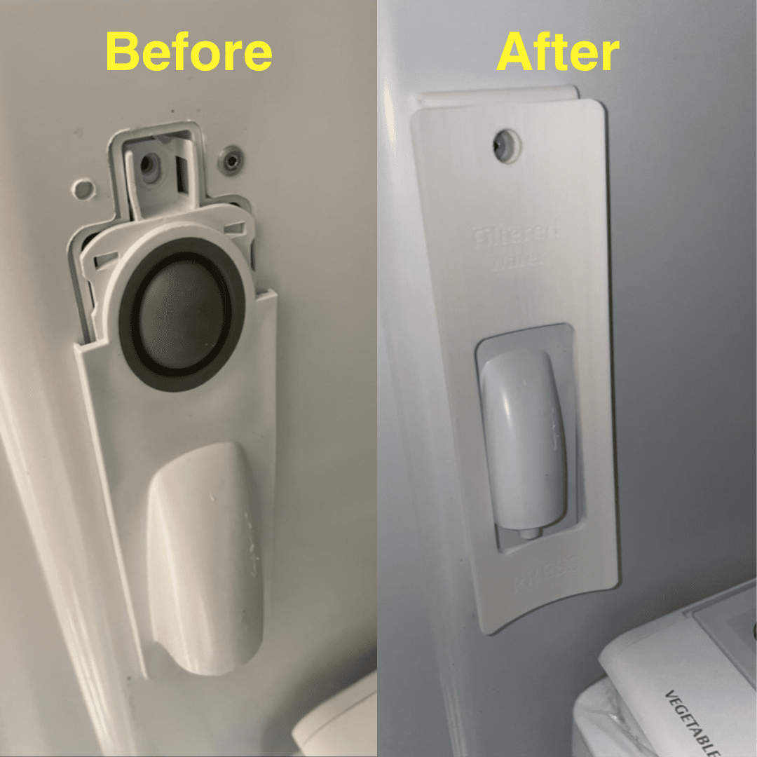 Chatelet Water Dispenser Lever for Refrigerator Interior Water Dispensers | One-Handed Water Dispensing Lever for Select Refrigerator Models | Made in USA