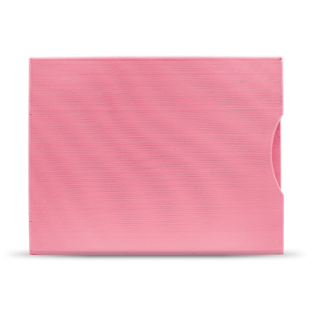 Pink Protective Sleeve for Vaccine Cards - Stylish & Durable Plastic Protective Cover for Easy Transport & Display - Made in USA