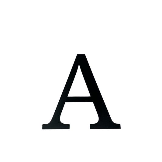 Alphabet Wall Sign Lettering - Decorative 3D Printed Home Sign - Personalize your Living Room and Bedroom Wall - Letter Symbol Wall Decor