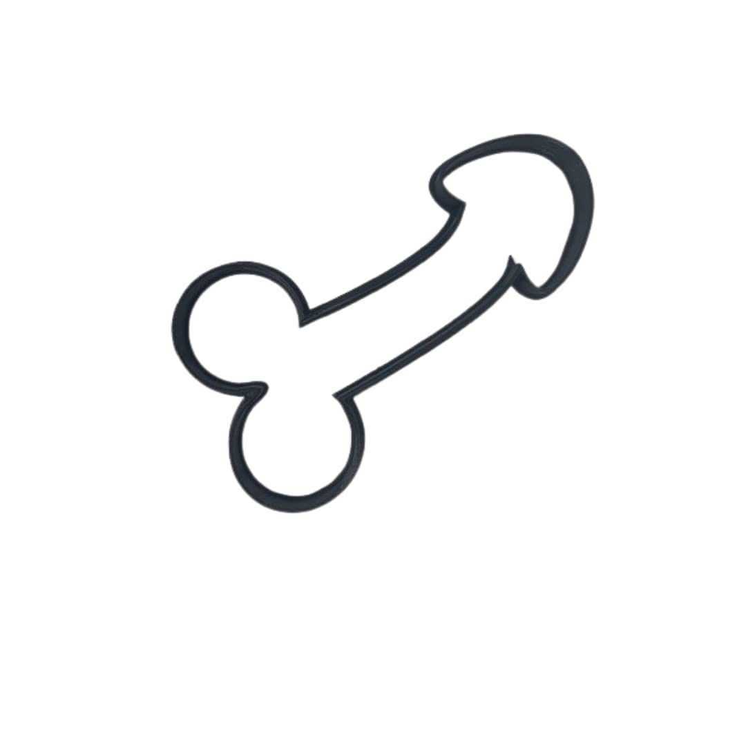 Large Penis Cookie Cutter - 9 Inches Long - Perfect for Cookie Cakes - Great for Gifts and Entertaining