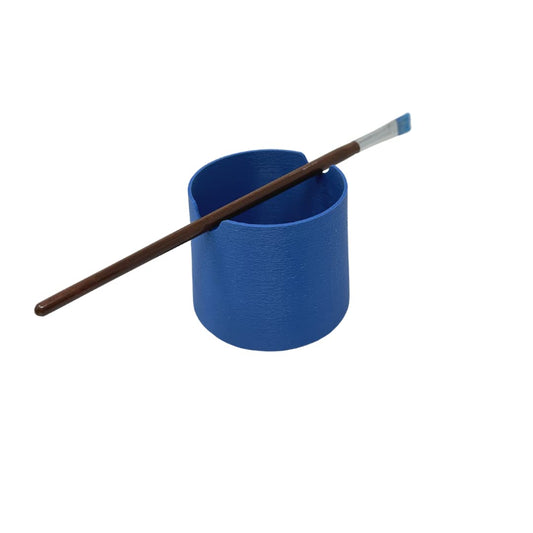 Paintbrush Holder & Cleaner Cup | Holds Paintbrush while Painting & Interior Ridges to Clean Brush | Made in USA