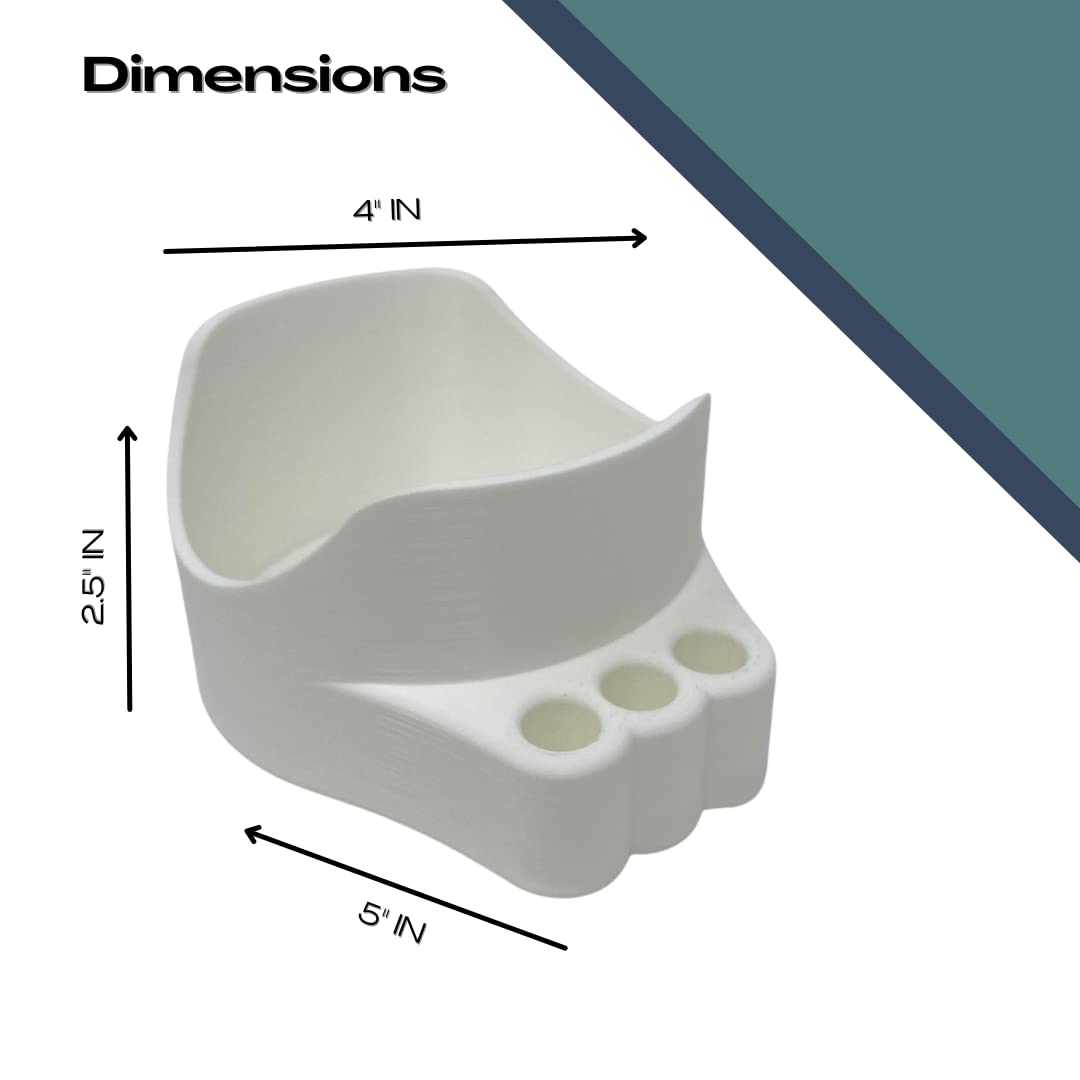 Cup & Pen Combo Holder - Organize Your Cups and Pens - Label your cups with markers - Fits Most Disposable Plastic Cups