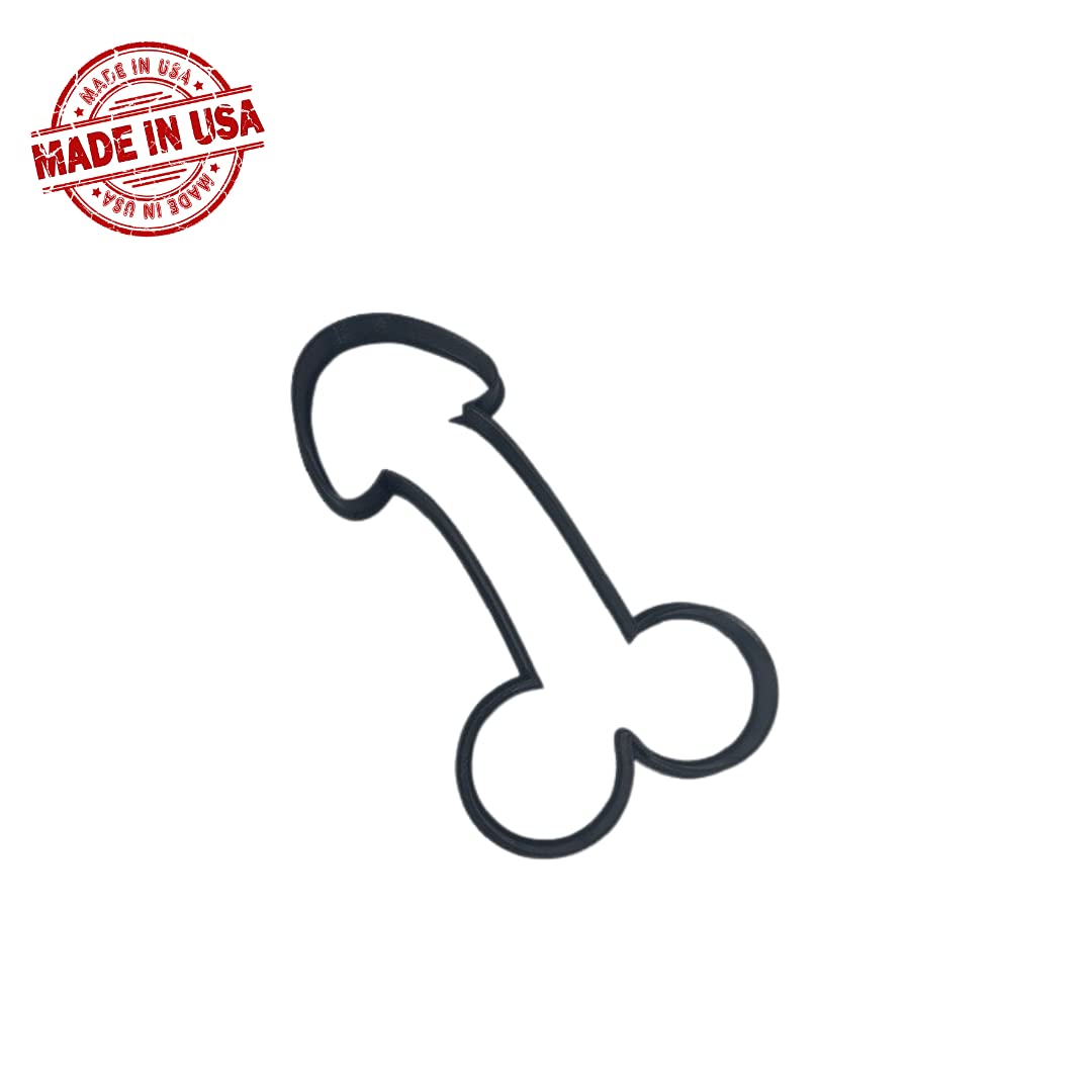 Large Penis Cookie Cutter - 9 Inches Long - Perfect for Cookie Cakes - Great for Gifts and Entertaining