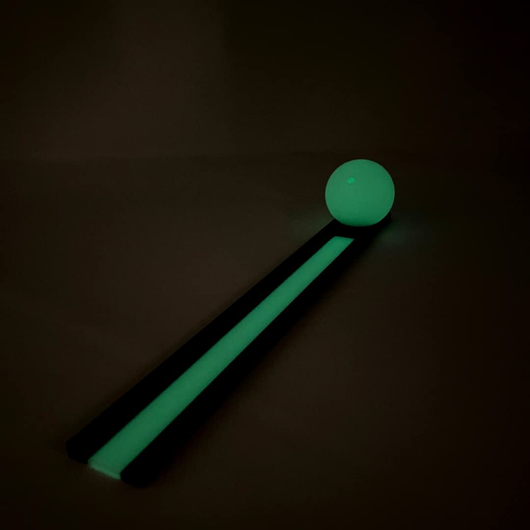 Glow in The Dark Incense Holder - Incense Burner and Ash Catcher for Meditation and Home Decor - Made in The USA