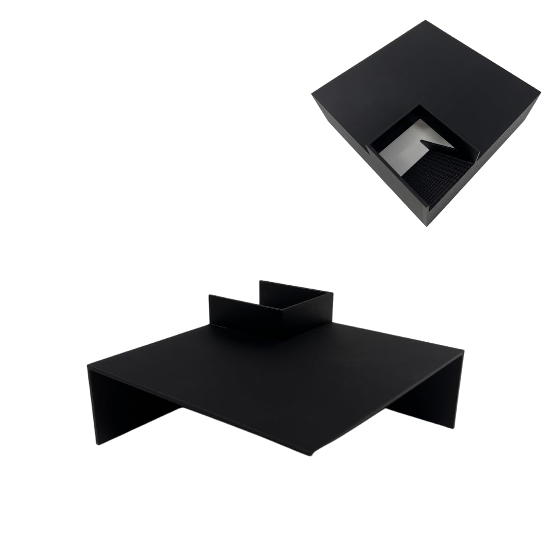 Hermit Crab Tunnel Shelter Decor | Crab Hideaway Corner Tunnel with Easy Access Ramp & Viewing Area | Made in USA