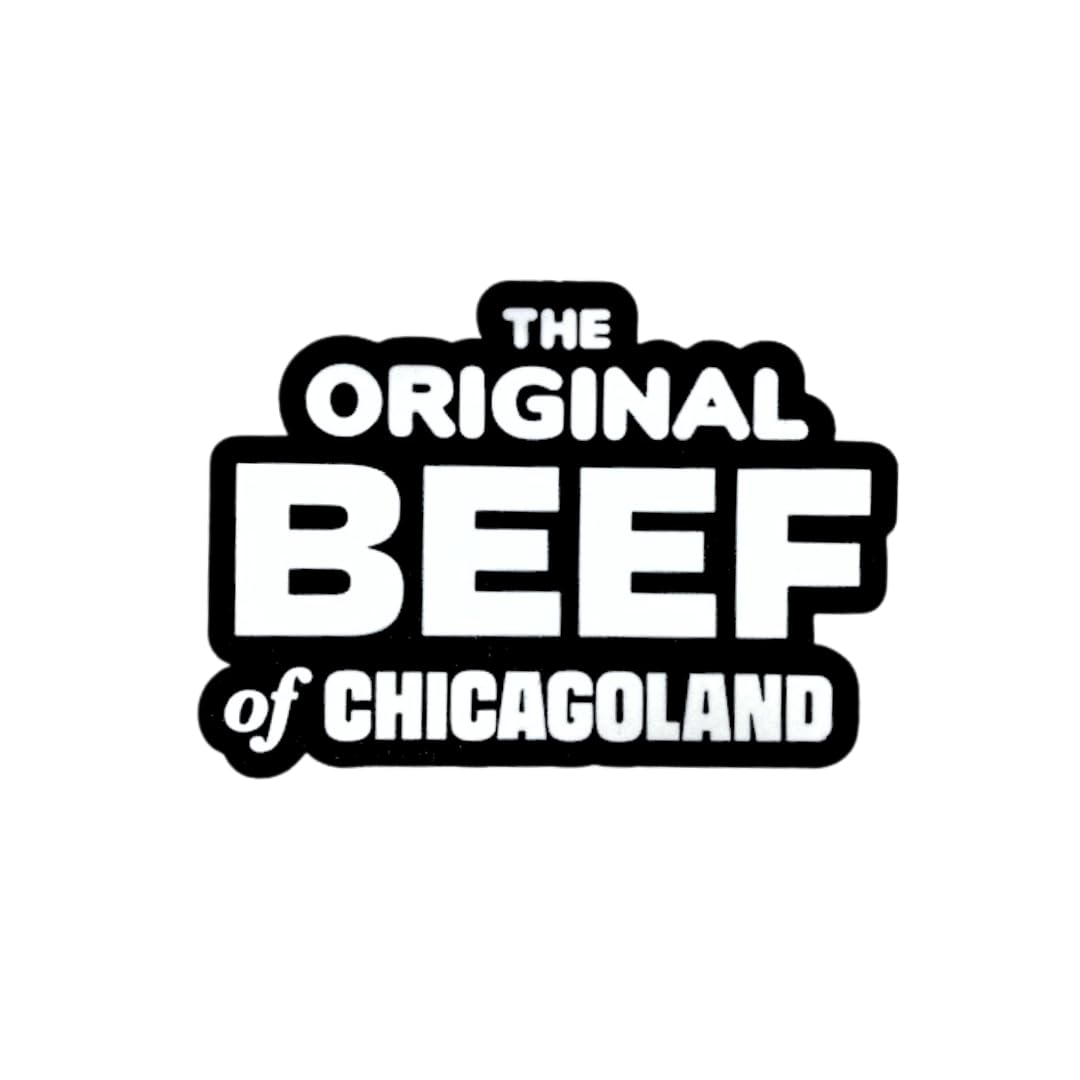 Decorative Fridge Magnet | The Original Beef of Chicagoland - Good for Fans of Hit TV Show The Bear- Great Gift