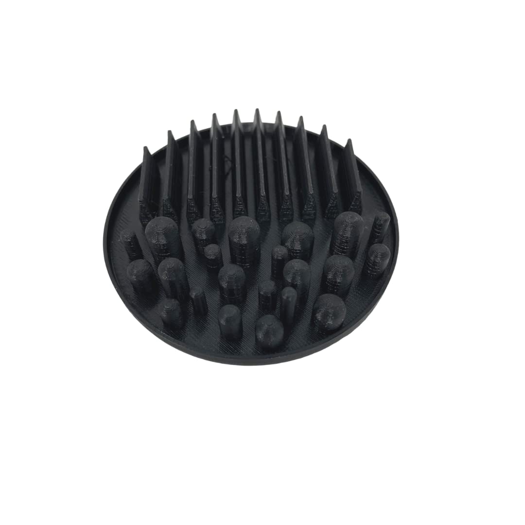 FRESHe Paint Plate Paintbrush Cleaner Disc - Drop in a Cup of Water & Keep Paint Brushes Clean - For Water-Based Mediums, Acrylic, and Watercolor