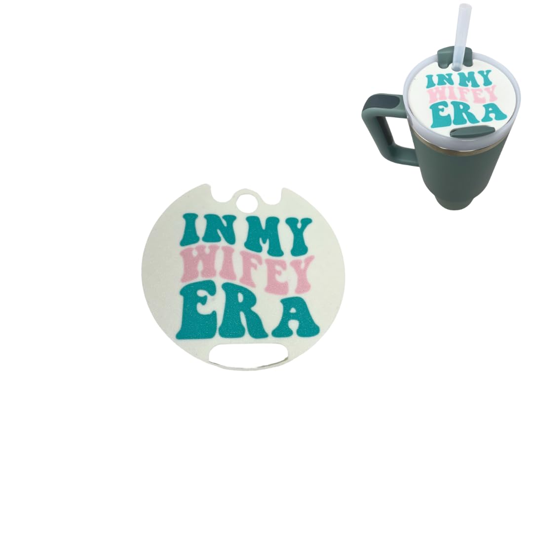 BAGLETS - In My Era Topper Charms Compatible with Stanley Cups | Customize Tumblers with Cute Charms | Easily Removable & Interchangeable | Made in USA