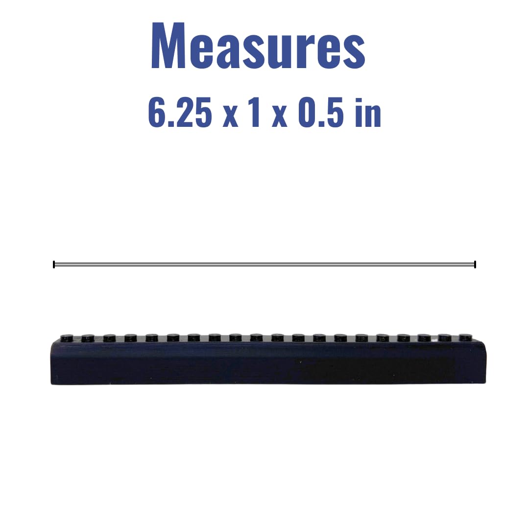 Collectibles Display Adhesive Mount Strip Compatible with Lego Minifigures | Display Figurines on Walls or Most Surfaces | Made in USA