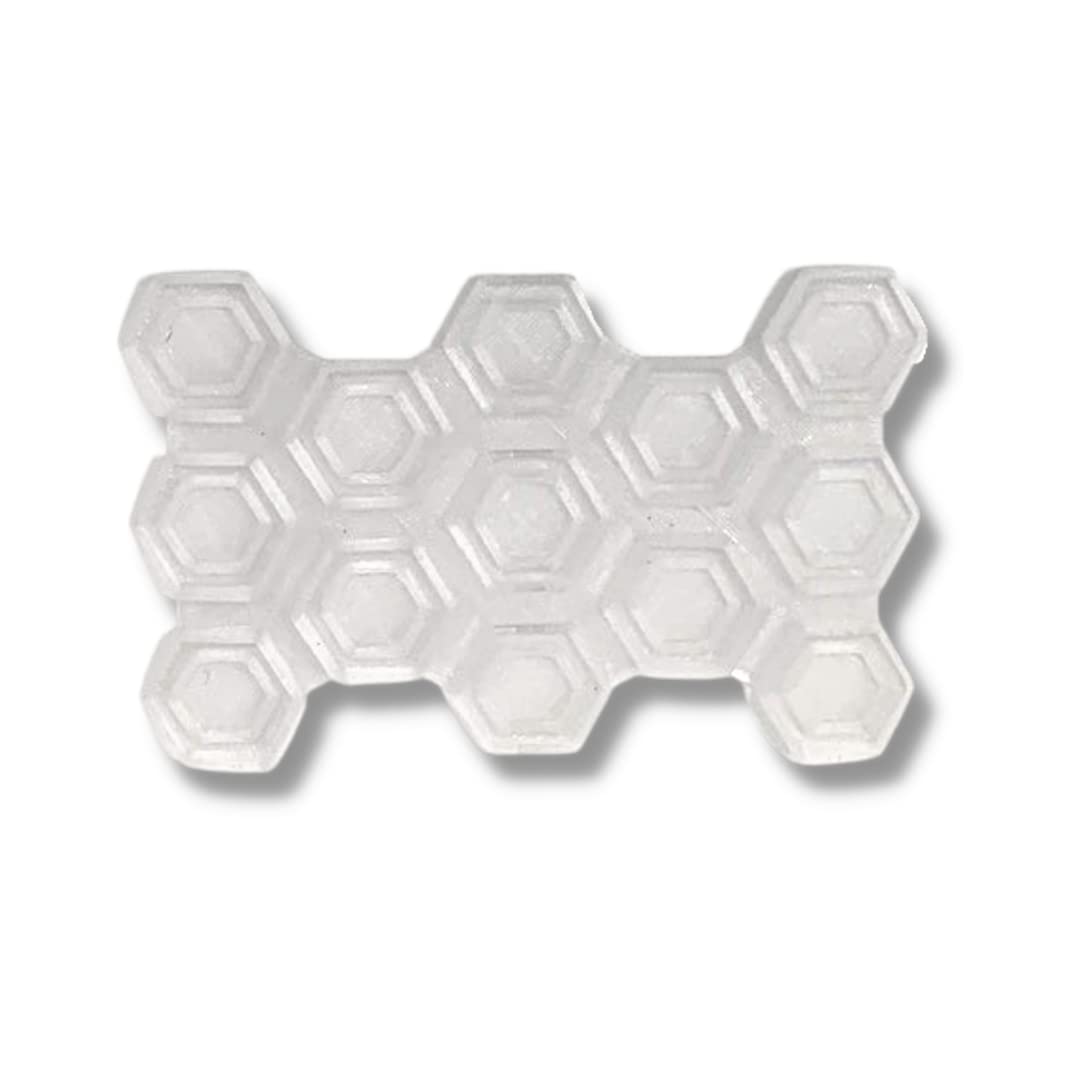 Snowboard Stomp Pad - Hexagon Pattern - Specialized Stomp Pad Designed for Better Grip & Adhesion to Snowboards