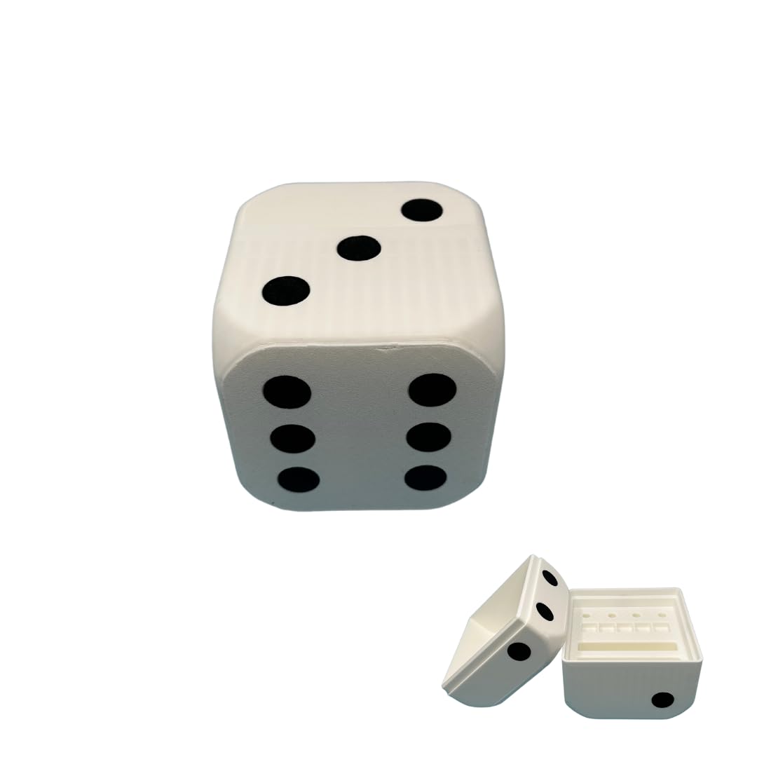 Chatelet Dice & Card Storage Box | Tabletop Game Organizer Dice Box | Holds Deck of Cards, Dice, Pencils & Paper | Card Games Accessory | Made in USA