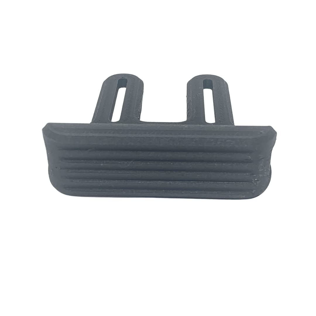 Carbon Fiber Alt Design Longboard or E-Skateboard Foot Stop - Improved Traction, Balance, and Control for Longboards or E-Skates - Greater Control Going Down Hills