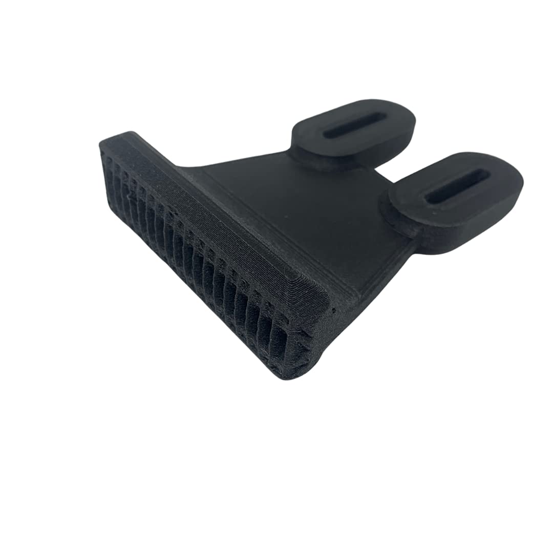 Low Profile Longboard or E-Skateboard Foot Stop - Improved Traction, Balance, and Control for Longboards or E-Skates - Greater Control Going Down Hills, Making Turns, and Maintaining Balance