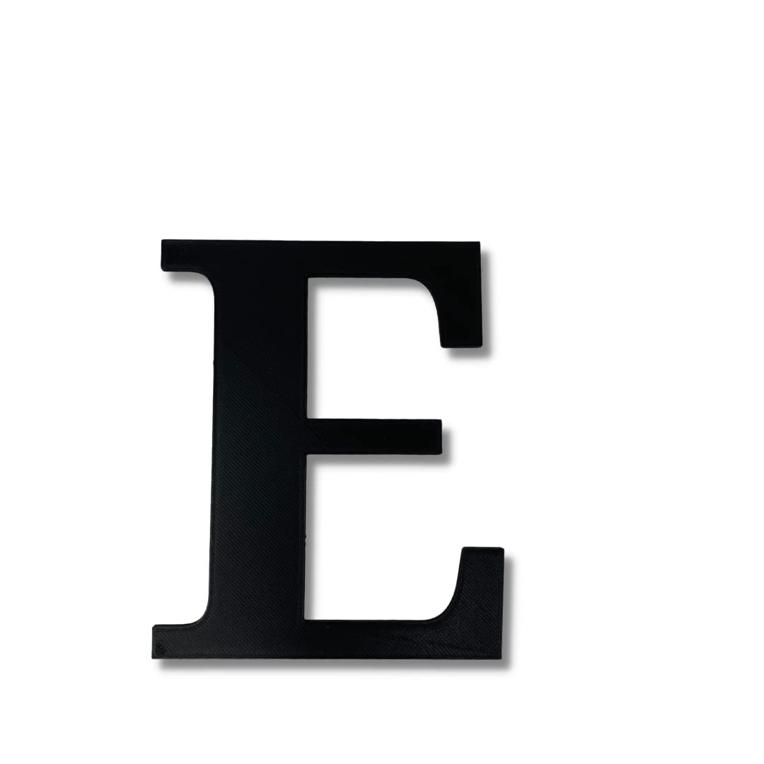 Alphabet Wall Sign Lettering - Decorative 3D Printed Home Sign - Personalize your Living Room and Bedroom Wall - Letter Symbol Wall Decor