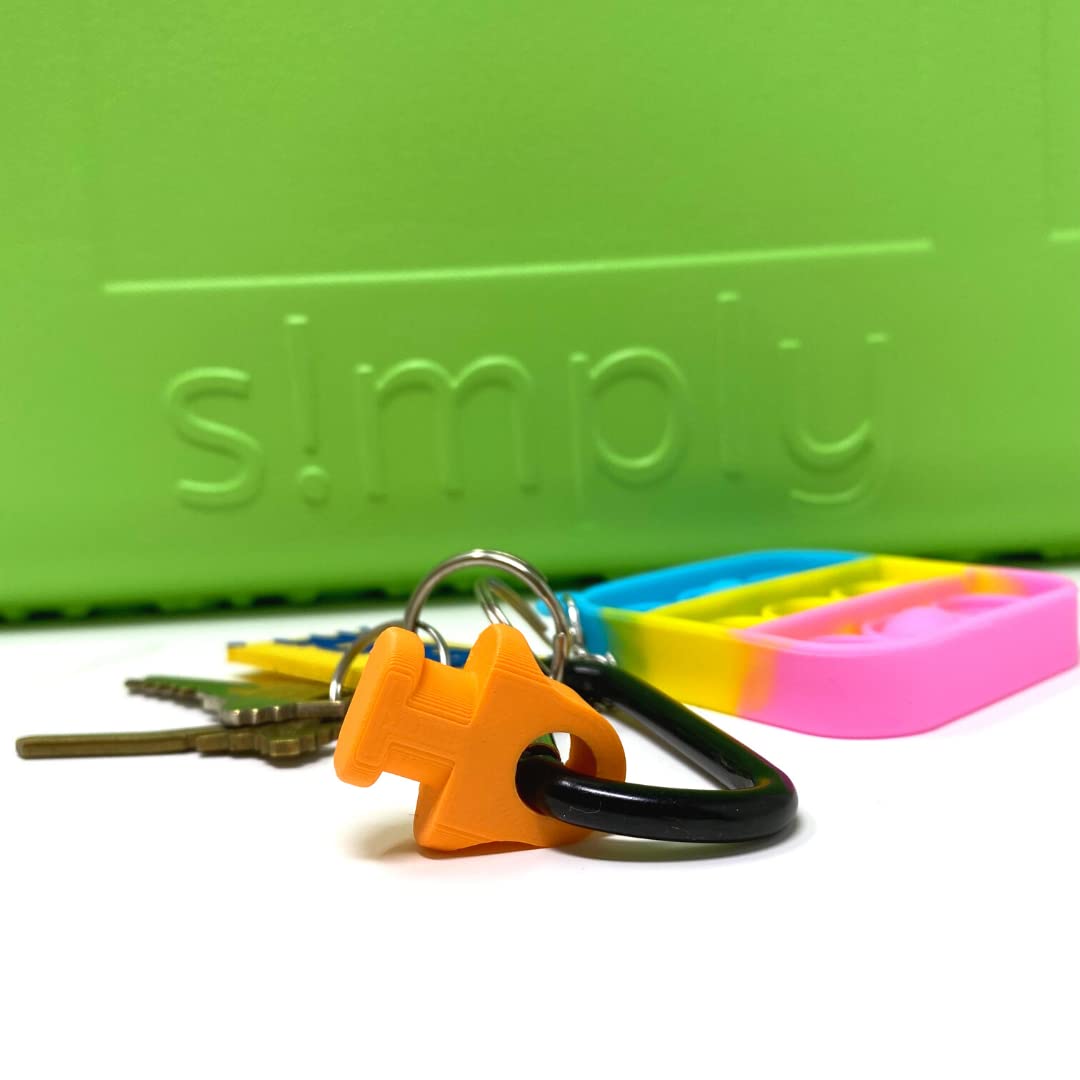 BOGLETS - Bogg Bag Carabiner Keys Holder Charm Accessory - Secure & Organize Your Keys or Other Valuables in Your Bogg Bag
