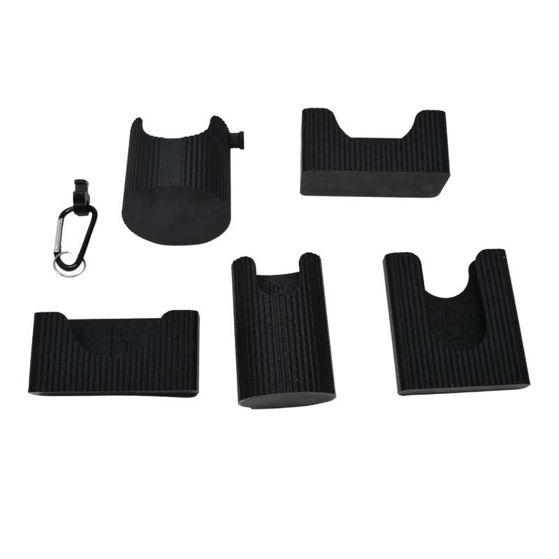 BAGLETS - The Premium Collection Ultimate Bundle - For Bogg Bags & Other Totes - Phone Case Holder, Key & Wallet Holder, Carabiner Key Holder, Bottle Holder Accessory & Sunglasses Holder - Black