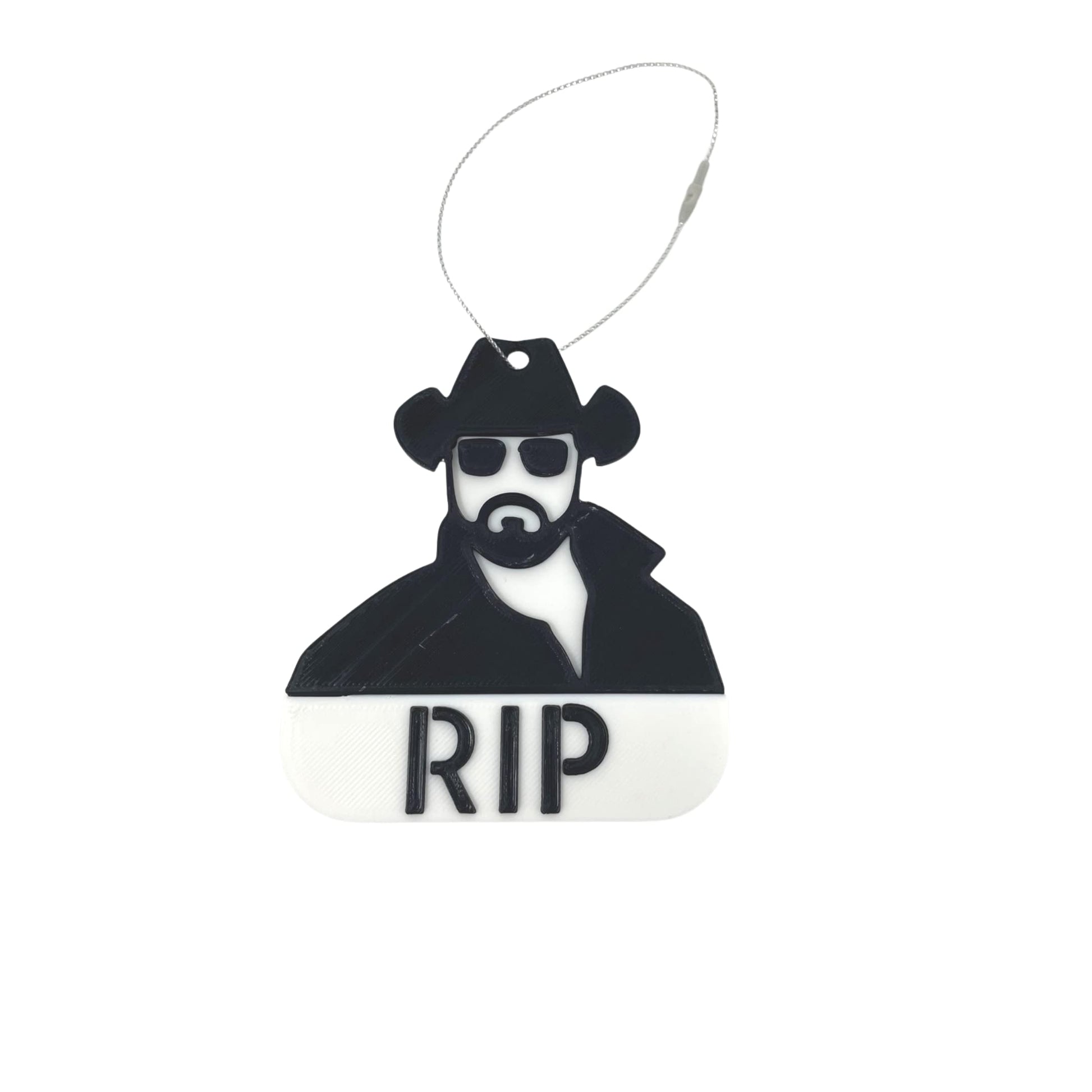 Yellowstone Rip Christmas Ornament - Perfect for Fans of The TV Show Yellowstone - Decorative Send Rip Holiday Ornament - Made in The USA