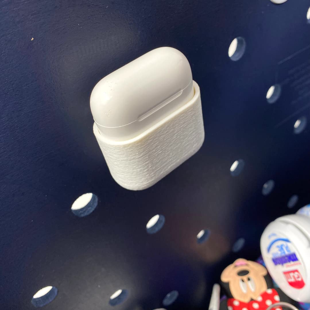BOGLETS - Case for AirPods Charm Accessory Compatible with Bogg Bags - Keep AirPods Secure & Handy with your Tote Bag - Fits on the Inside or Outside of the Bag