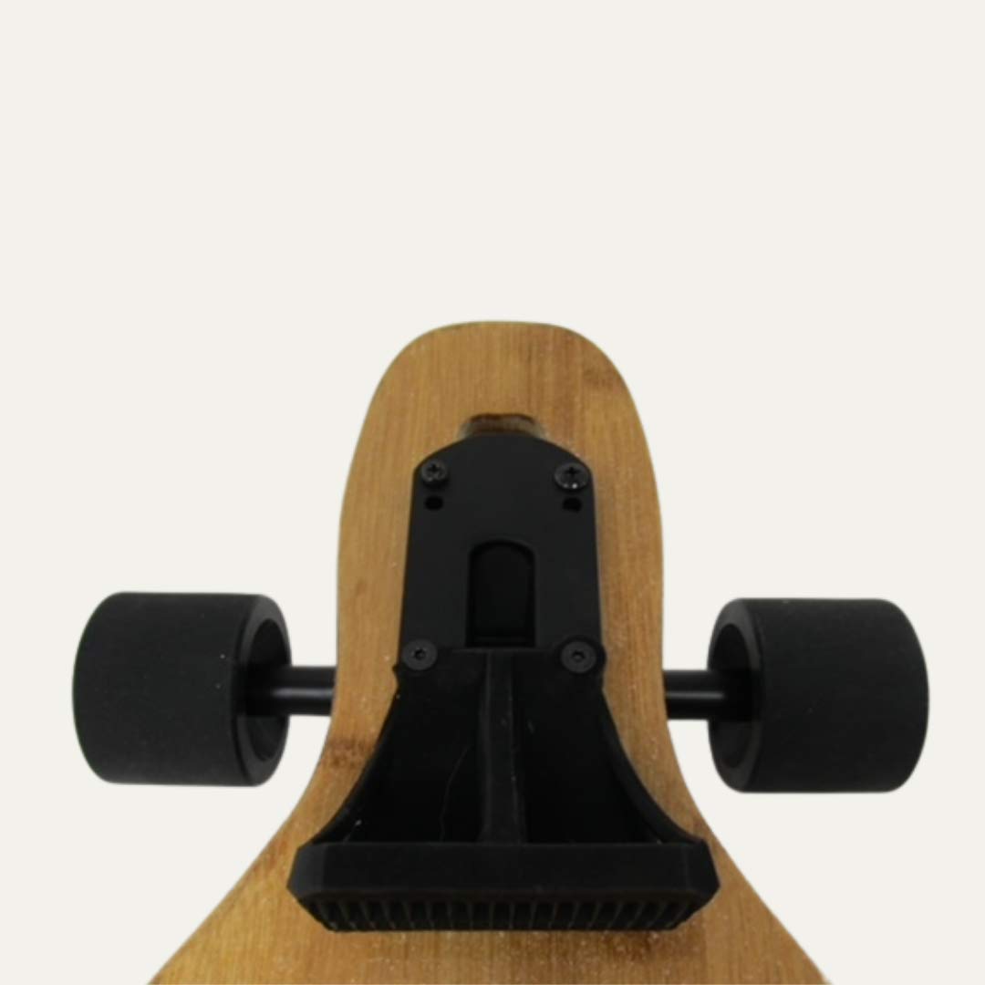 Longboard or Electric Skateboard Foot Stop - Improved Traction, Balance, and Control for The Serious Longboarder or E-Skater - Greater Control Going Down Hills, Making Turns, and Maintaining Balance
