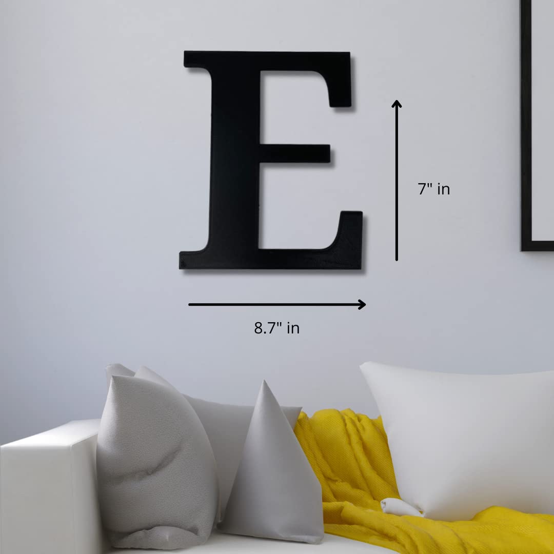 Alphabet Wall Sign Lettering - Decorative 3D Printed Home Sign - Personalize your Living Room and Bedroom Wall - Letter Symbol Wall Decor