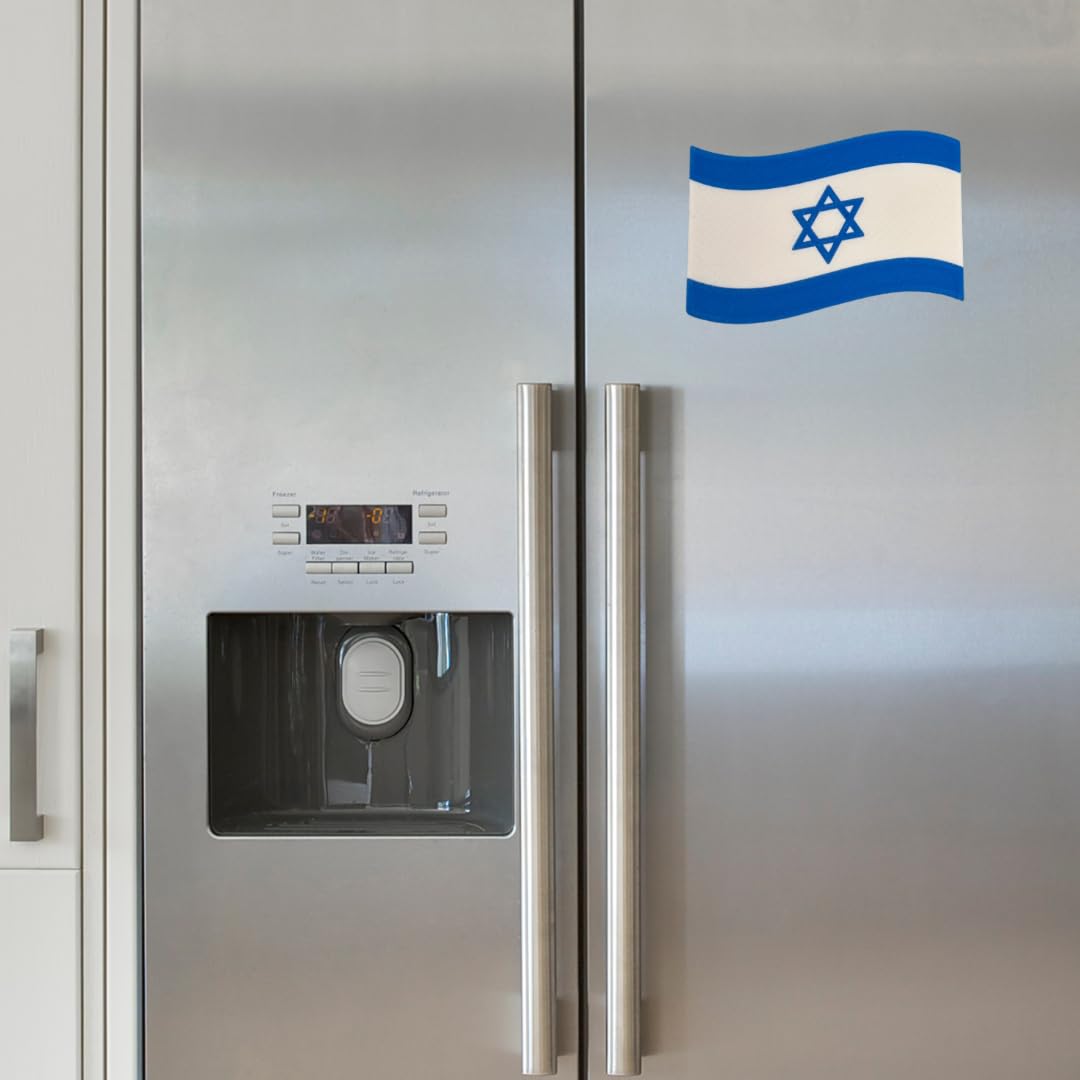 Israeli Flag Fridge Magnet | Show Support for Israel on Refrigerator | Made in USA