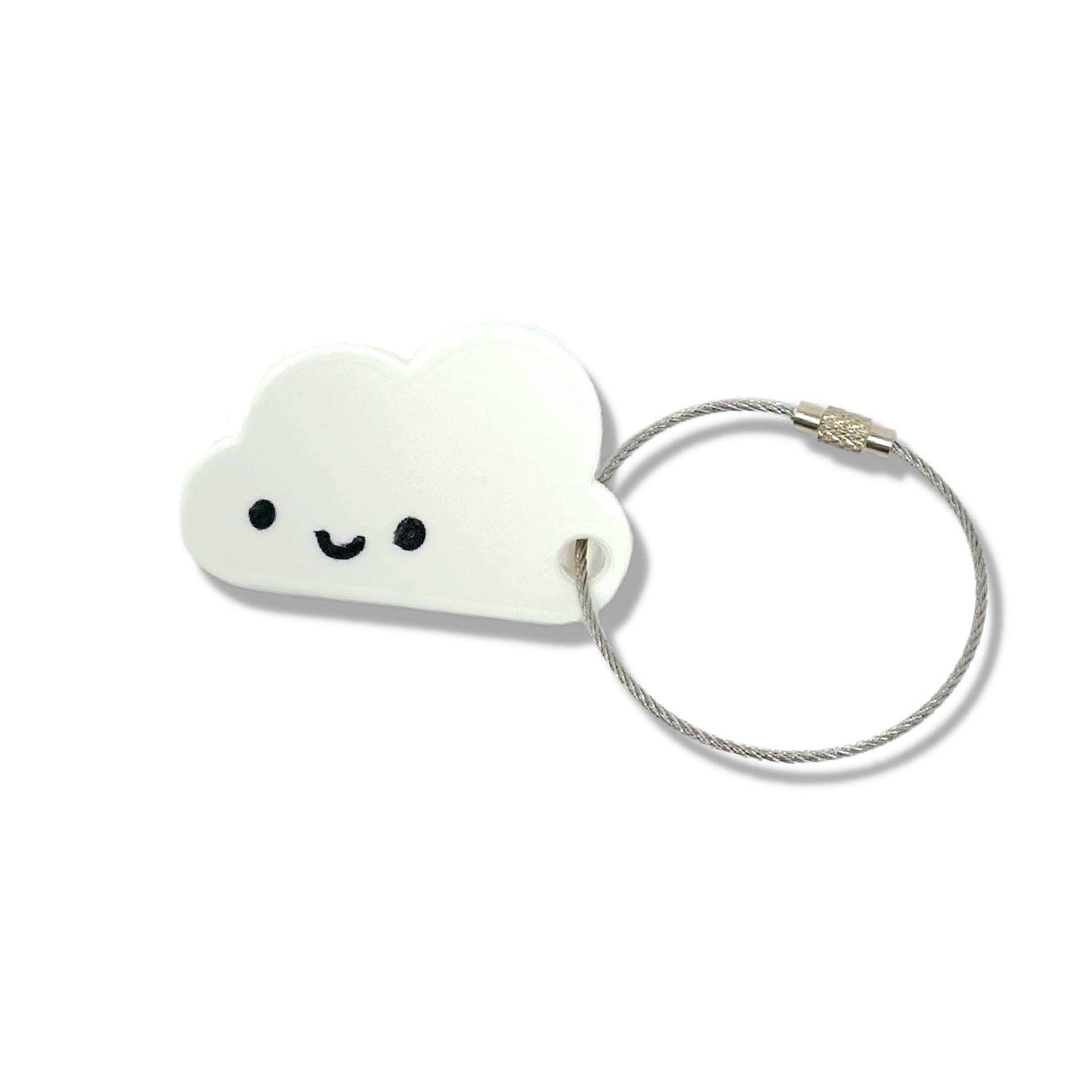 Cute Kawaii Cloud Backpack Charm - Perfect for Decorating Backpacks, Lunchboxes, Luggage, & Tote Bags Cloud