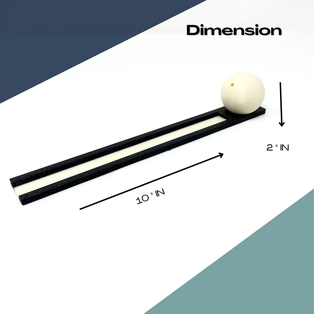 Glow in The Dark Incense Holder - Incense Burner and Ash Catcher for Meditation and Home Decor - Made in The USA