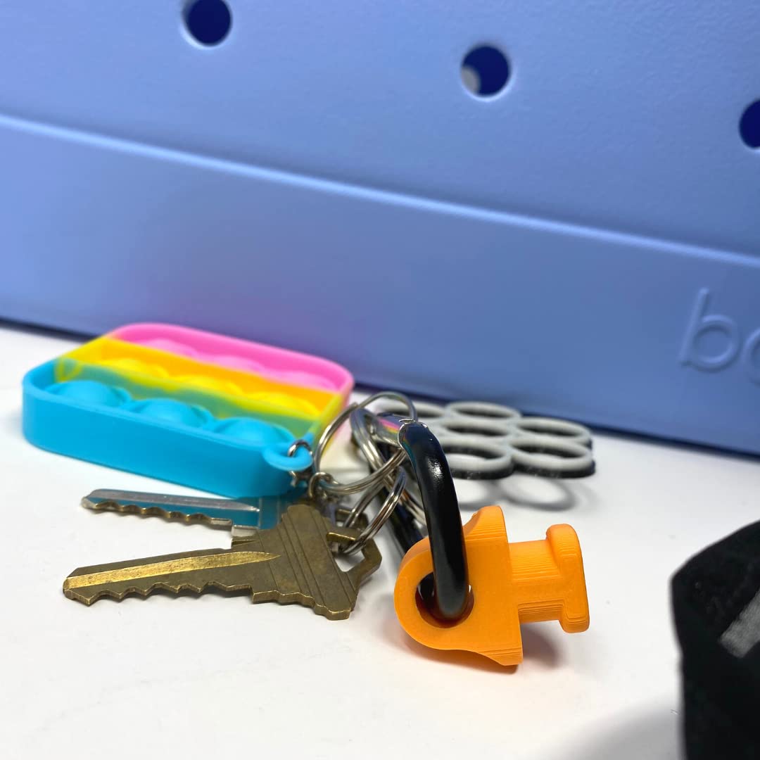 BOGLETS - Bogg Bag Carabiner Keys Holder Charm Accessory - Secure & Organize Your Keys or Other Valuables in Your Bogg Bag