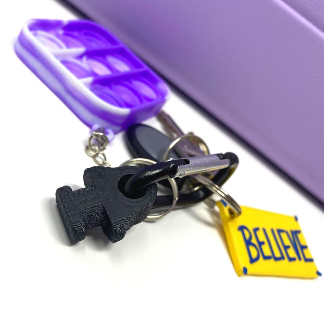 BOGLETS - Bogg Bag Carabiner Keys Holder Charm Accessory - Secure & Organize Your Keys or Other Valuables in Your Bogg Bag