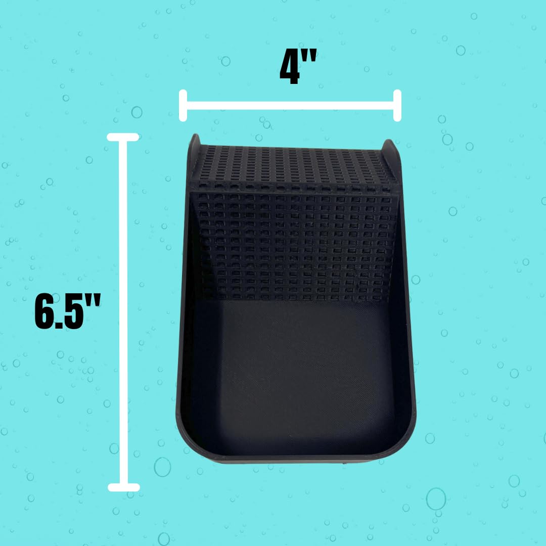 Hermit Crab Watering Pool | Platform Pool Accessory with Access Ramp for Hermit Crabs | 6.5" x 4" | Made in USA