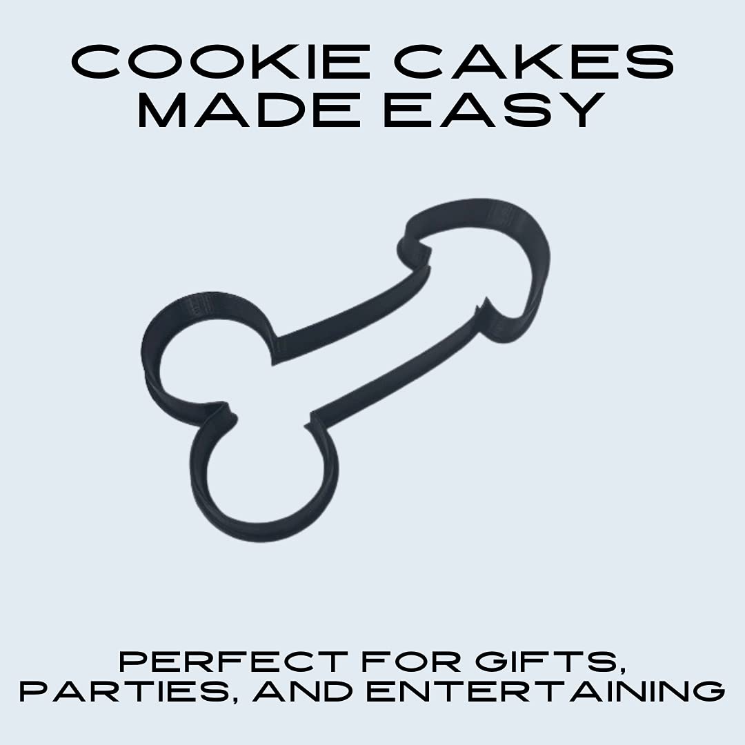 Large Penis Cookie Cutter - 9 Inches Long - Perfect for Cookie Cakes - Great for Gifts and Entertaining