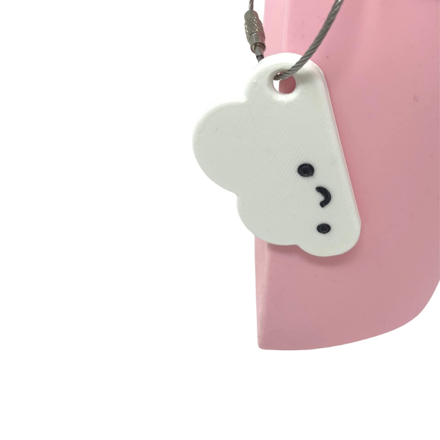 Cute Kawaii Cloud Backpack Charm - Perfect for Decorating Backpacks, Lunchboxes, Luggage, & Tote Bags Cloud