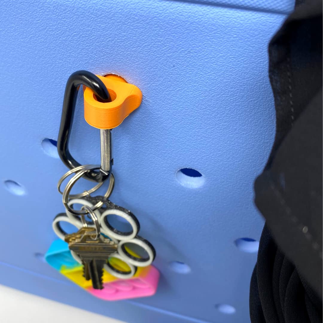 BOGLETS - Bogg Bag Carabiner Keys Holder Charm Accessory - Secure & Organize Your Keys or Other Valuables in Your Bogg Bag